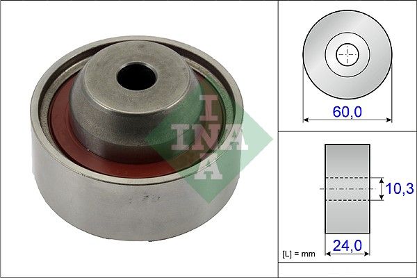 WILMINK GROUP Паразитный / Ведущий ролик, зубчатый ремень WG1253135